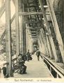 Kurgäste im Gradierhaus. Postkarte um 1900