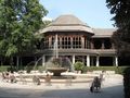 Das 1910 nach Plänen von Eugen Drollinger erbaute Gradierhaus