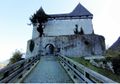 Auffahrt zum Schloss Staufeneck