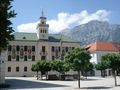 Der Staufen überragt Bad Reichenhall