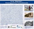 Infotafel "Wegscheid" am SalzAlpenSteig